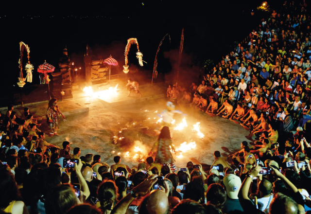 Kecak Dance Bali Known As Kecak And Fire Dance Performance